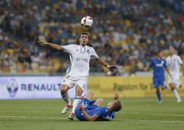 Junior Moraes and Valeriy Luchkevych