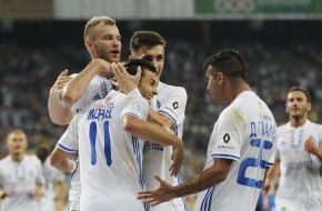 Andriy Yarmolenko, Júnior Moraes, Zurab Sofya Ochigava and Derlis González