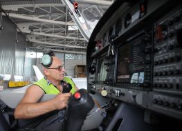 Tech maintains aircraft