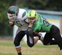 American football. "Lions" (Lviv) - "Lesoruby" (Uzhgorod)