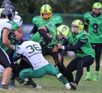 American football. "Lions" (Lviv) - "Lesoruby" (Uzhgorod)