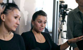 Жены погибших спасателей