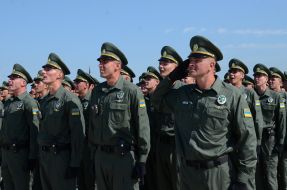Rehearsal of parade for Independence Day