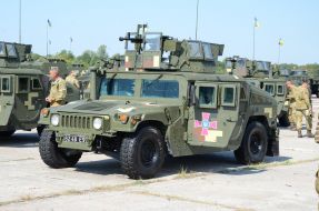 Rehearsal of parade for Independence Day