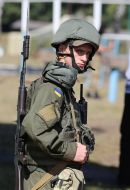 Demonstration classes soldiers of the National Guard Ukraine