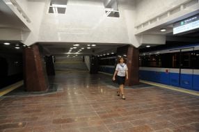 The metro station "Peremoga" in Kharkov