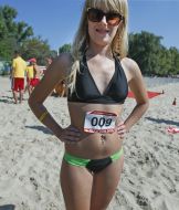 The race in flippers "Duck Run 2016"