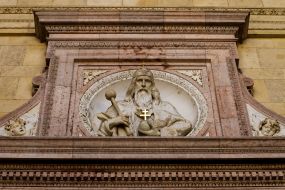 Celebration of the Day St. Stephen in Budapest (Hungary)