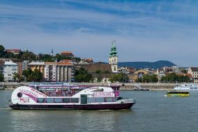 Celebration of the Day St. Stephen in Budapest (Hungary)