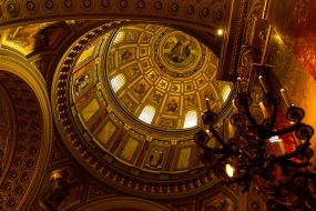 The dome of the Basilica of St. Stephen