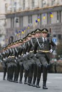 Dress rehearsal of Military Parade