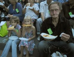 Picnic for the poor, pensioners and homeless