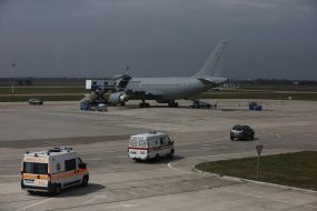The wounded Ukrainian soldiers sent to Germany for treatment