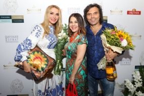 Angelica Rudnitskaya, Olga Sumskaya, Vitalii Borysiuk