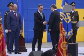 Petro Poroshenko and Andrzej Duda