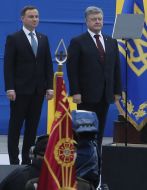 Petro Poroshenko and Andrzej Duda