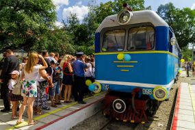 Recovery child narrow gauge railway