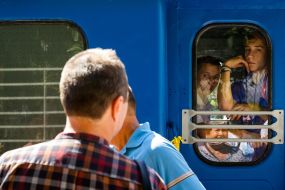 Recovery child narrow gauge railway