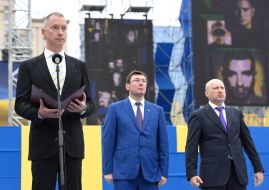Boris Lozhkyn, Yuri Lutsenko, Oleksandr Turchynov