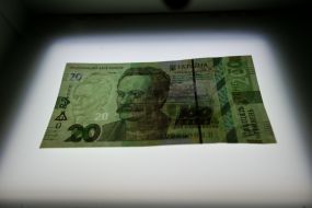 20 hryvnia banknotes