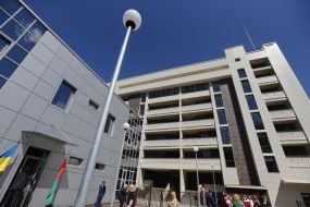 The opening of the residential complex of the Embassy of Belarus in Ukraine