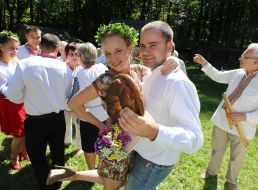 The ceremony of marriage