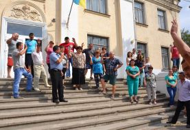 Veche of villagers of Loschynivka