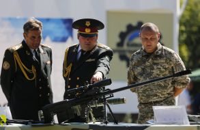 Presentation of the newest weapons and technology