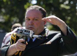 Presentation of the newest weapons and technology