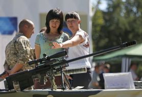 Presentation of the newest weapons and technology