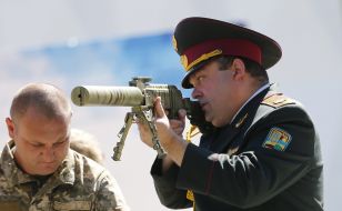 Presentation of the newest weapons and technology