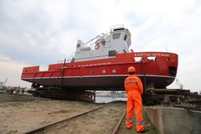 The hydrographic ship "Captain Cheremnyh"