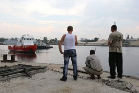 The hydrographic ship "Captain Cheremnyh"