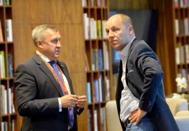 Andrew Paruby and Andrew Deshchitsa