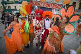 Redhead Parade in Odessa