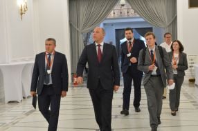 Андрей Парубий и Андрей Дещица