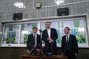 Victor Braginskiy and Vitali Klitschko