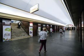 People on subway station