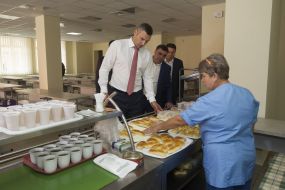 Vitali Klitschko opened the reconstructed school
