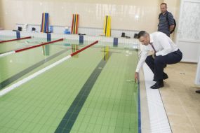 Vitali Klitschko opened the reconstructed school