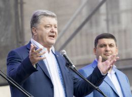 Petr Poroshenko, Vladimir Groisman