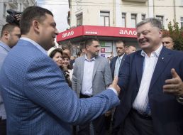 Petr Poroshenko, Vladimir Groisman