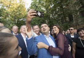 Vladimir Groisman and his wife Elena