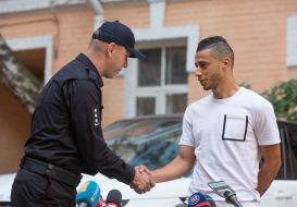 Константин Бушуев и Юнес Беланда