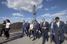 Vladimir Groisman visited Shebelinske gas field