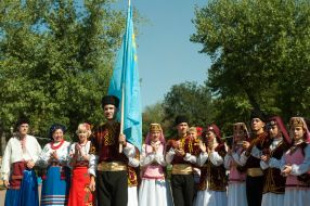 The holiday "Sabantui" in Zaporozhye