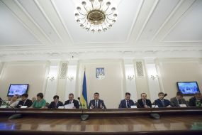 Participants of a selector meeting