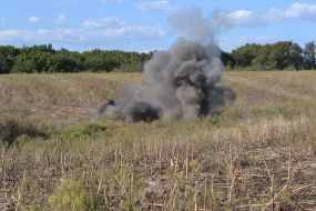 Practical training for soldiers