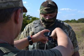 Practical training for soldiers