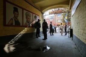 The action near the Podolsk district court